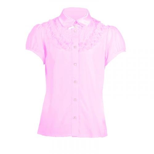 Школьная блузка розоваярозовый